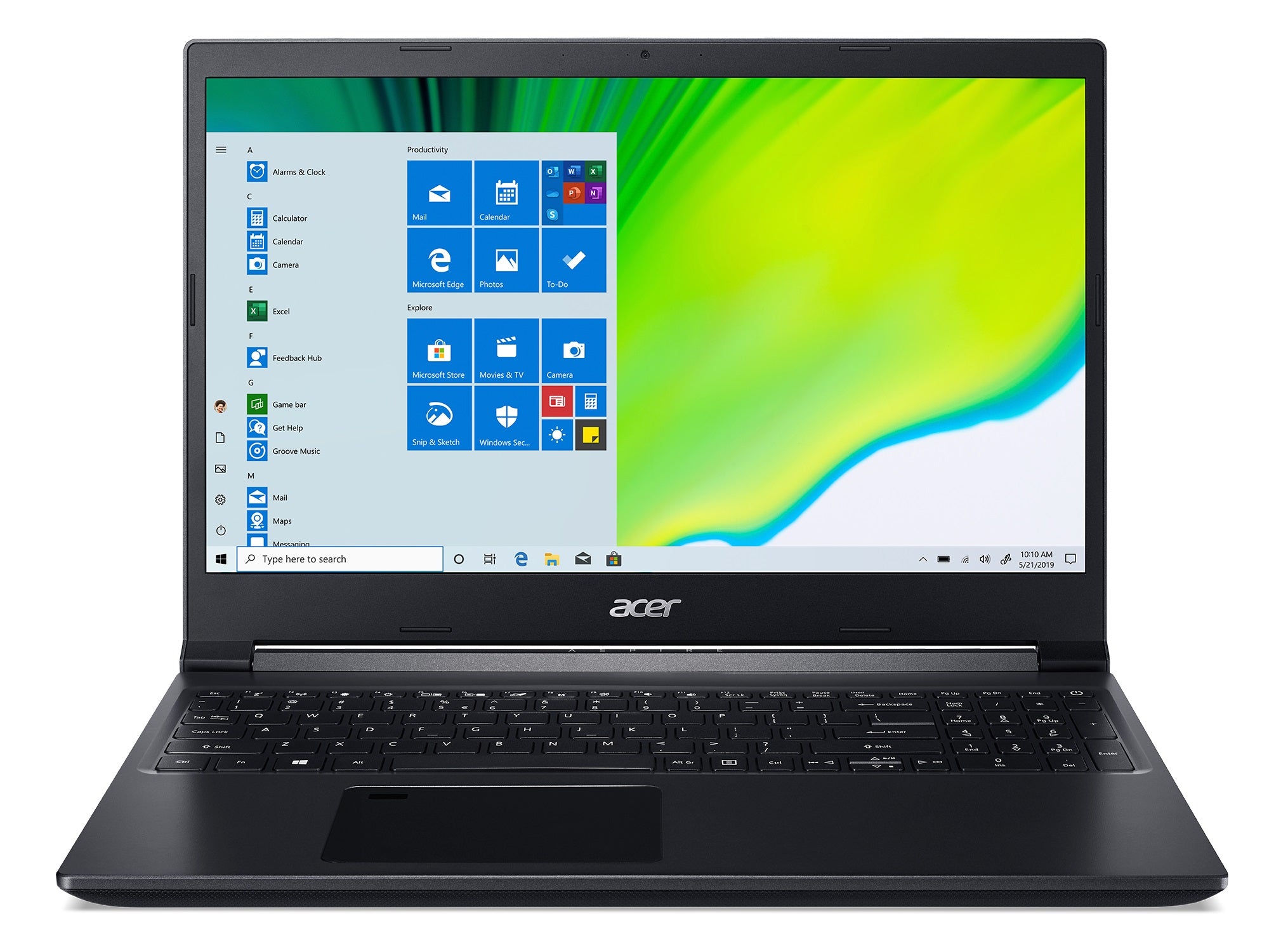 Acer Aspire A715-41G – Gaming Laptop, AMD Ryzen 7 3750H, 16GB RAM, 512GB NVMe SSD, GTX 1650 Ti, Windows 11 – Refurbished Excellent Condition Laptop Acer