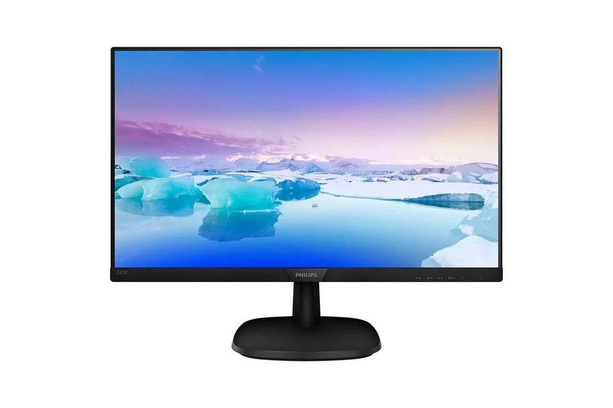 Philips 243V7Q – 24” Full HD IPS Monitor, 1920x1080, VGA, HDMI, DisplayPort – Refurbished Good Condition Monitor Philips