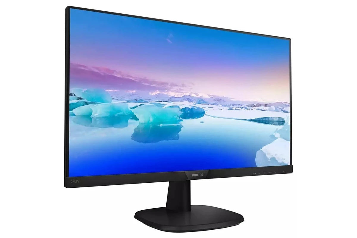 Philips 243V7Q – 24” Full HD IPS Monitor, 1920x1080, VGA, HDMI, DisplayPort – Refurbished Good Condition Monitor Philips