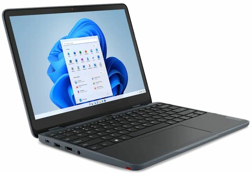 Lenovo 500w Yoga Gen 4 – 11.6” HD Touchscreen 2-in-1 Laptop, Intel Celeron N200, 8GB RAM, 256GB SSD, Windows 11 – Refurbished Excellent Condition Laptop Lenovo