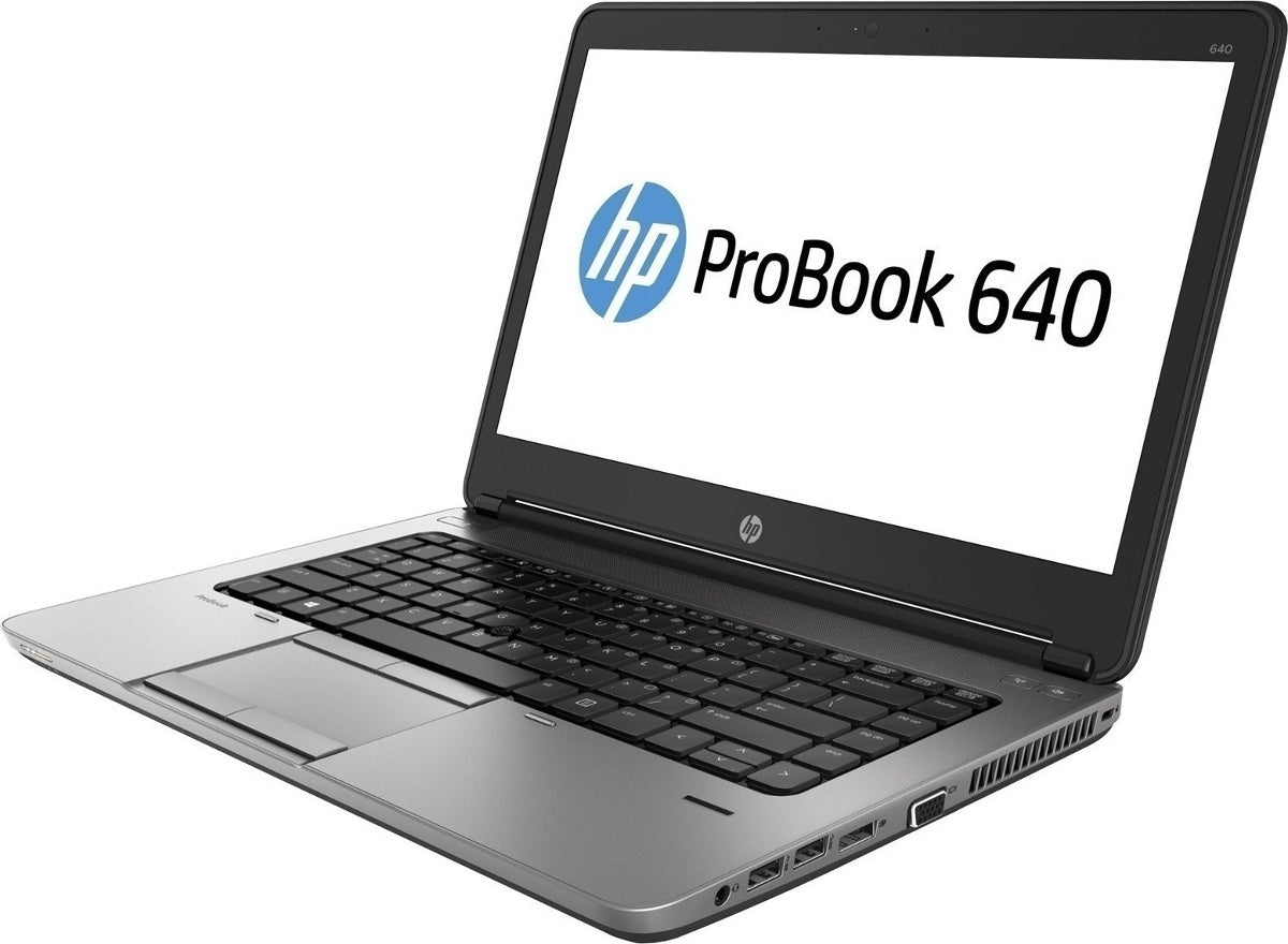 HP ProBook 640 G3 – 14” Business Laptop, Intel i5-7200U, 8GB RAM, 256GB SSD, Windows 11 – Good Condition Laptop HP