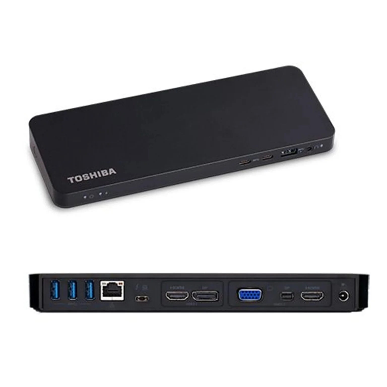 Toshiba PA5281A-1PRP Docking Station – Professional USB-C Dock with Dual Display Support | Refurbished Excellent Condition Peripheral Toshiba