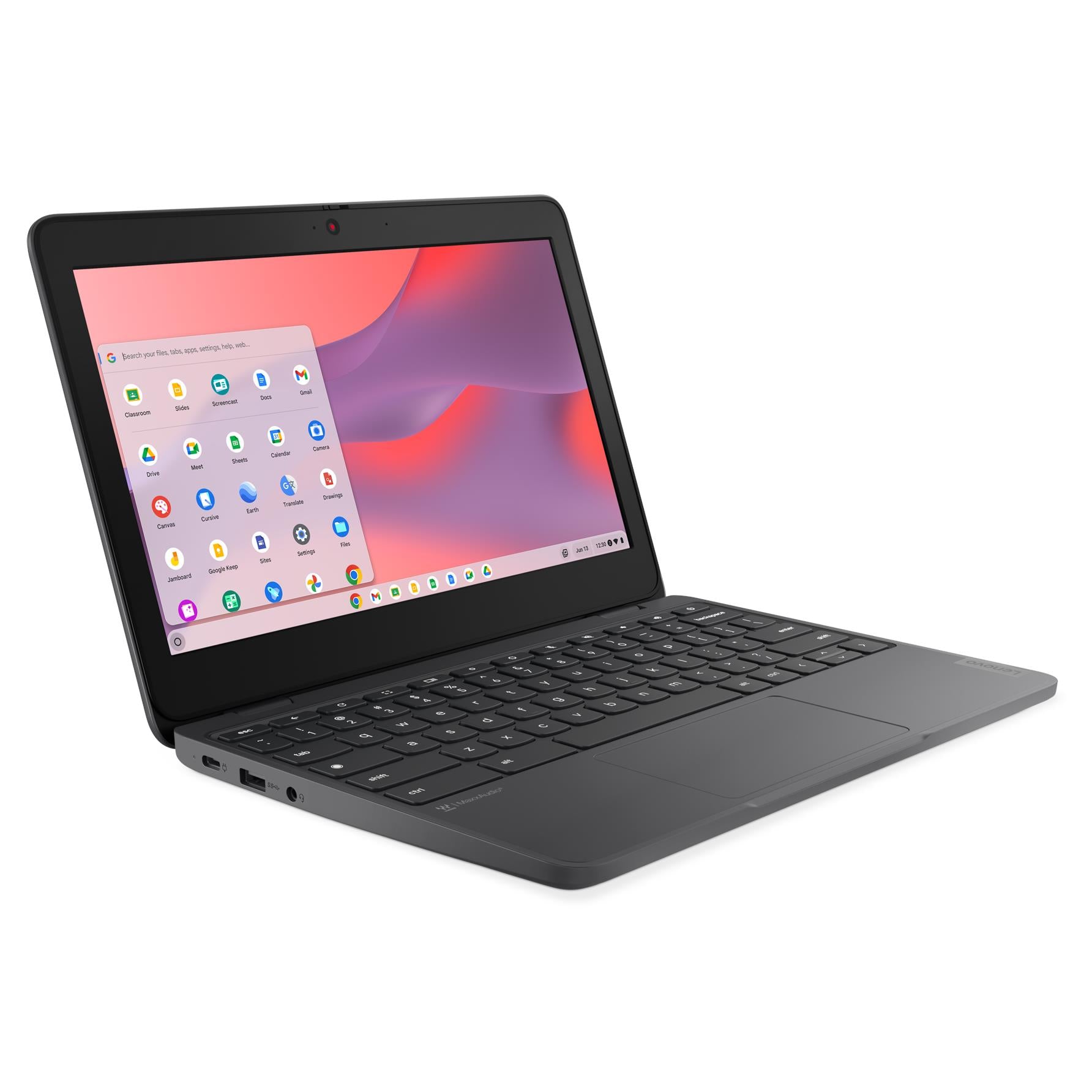 Lenovo 100e 4th Gen Chromebook – Student and Everyday 11.6 Inch Chromebook, 4GB RAM, 32GB eMMC Storage, ChromeOS – Refurbished Excellent Condition