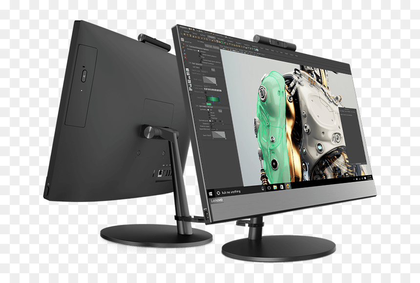 Lenovo V530‑24ICB All‑in‑One – Business and Everyday 23.8 Inch Desktop PC, Intel Core i5‑8500T, 8GB RAM, 256GB SSD, Windows 11 – Refurbished Excellent Condition