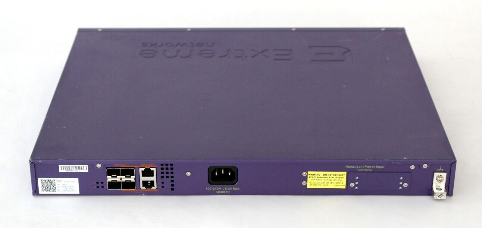 Extreme Networks X440-G2-48P-10GE4 – 48-Port Gigabit PoE+ Managed Switch – Refurbished Excellent Condition Peripherals Extreme Networks