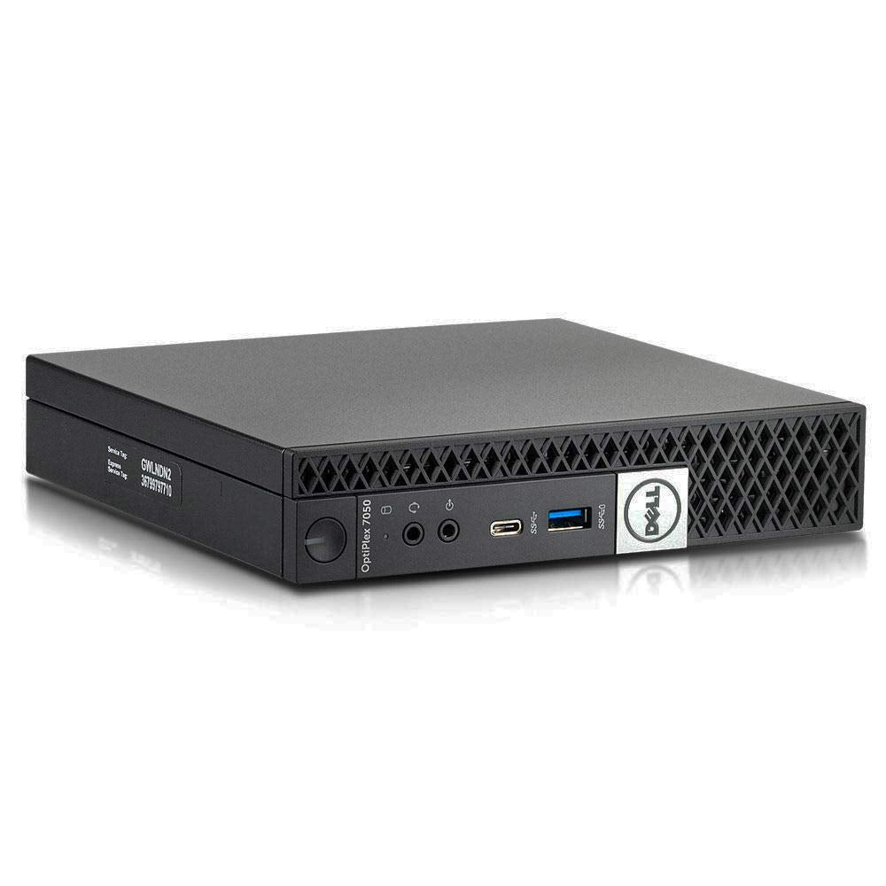 Dell OptiPlex 7050 MFF – Business Desktop, Intel Core i5-7600T, 8GB RAM, 256GB SSD, Windows 11 – Refurbished Excellent Condition