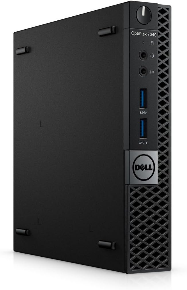 Dell OptiPlex 7040 MFF – Business Compact Desktop PC, Intel Core i5-6600T, 8GB RAM, 256GB NVMe SSD, Windows 11 – Refurbished Excellent Condition
