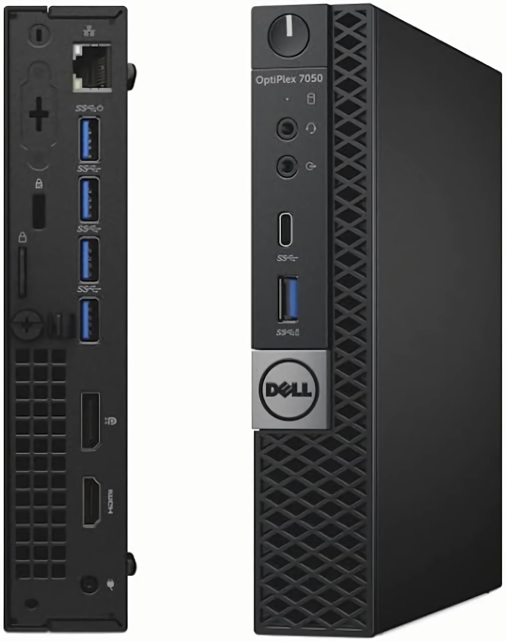 Dell OptiPlex 7050 MFF – Business Desktop, Intel Core i5-7600T, 8GB RAM, 256GB SSD, Windows 11 – Refurbished Excellent Condition