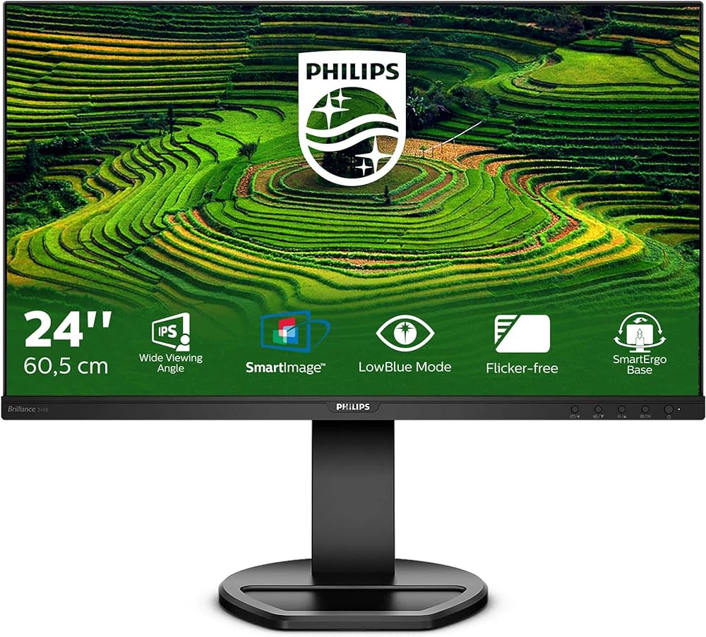 Philips 241B8Q 1920x1080 75Hz IPS Frameless Monitor - Refurbished Excellent Condition