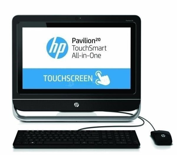HP Pavilion 20 (20-F201A) Touchscreen AIO, AMD E1-2500, 4GB, 256GB SSD - Refurbished Good Condition