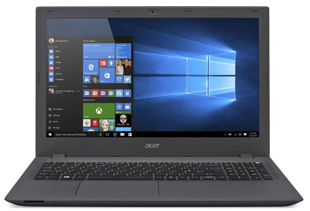 Acer Aspire E5‑573 – Business and Everyday 15.6 Inch Laptop, Intel Core i5‑5200U, 8GB RAM, 256GB SSD, Windows 11 – Refurbished Excellent Condition Laptop Acer