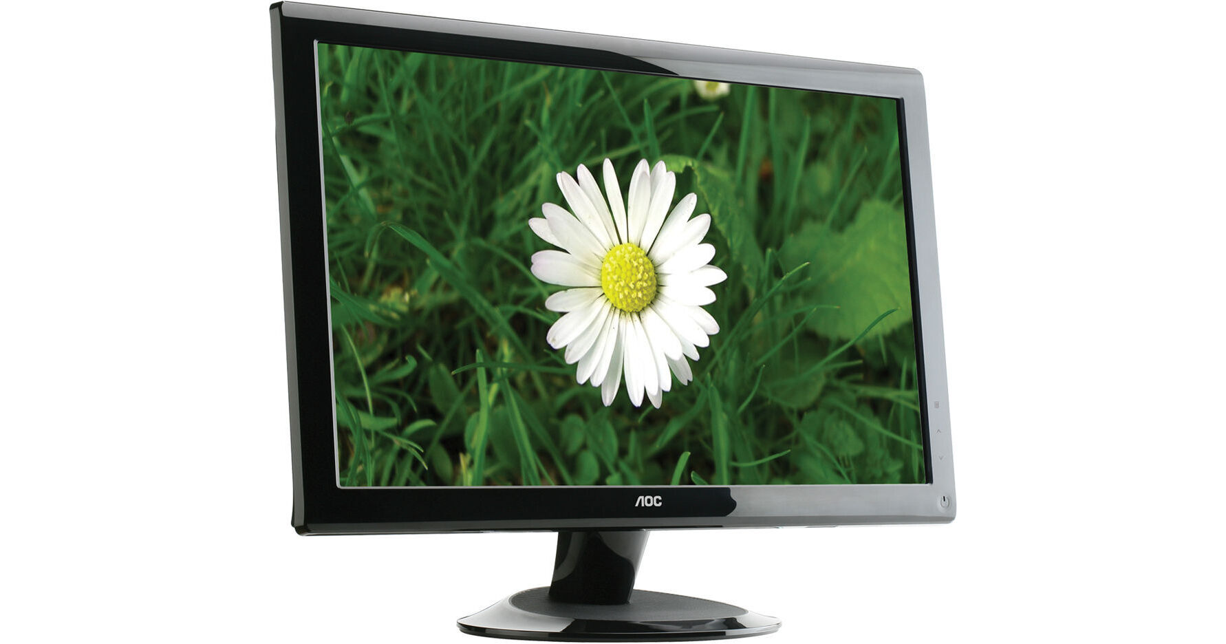 AOC 2436VWH – 24” Full HD LED Monitor | 1920×1080 | VGA | HDMI – Refurbished Good Condition Regen Computers