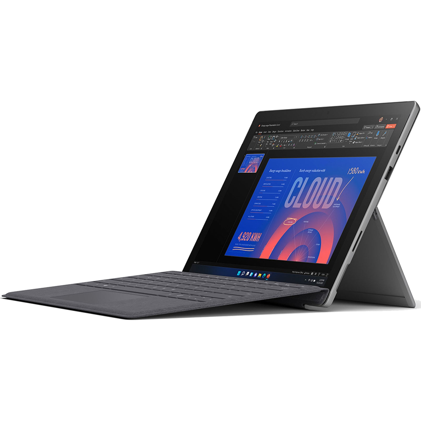 Microsoft Surface Pro 7+ – Laptop/Tablet Hybrid | Intel Core i5‑1135G7 | 8GB RAM | 256GB SSD | Windows 11 – Refurbished Pristine Condition Laptop Microsoft