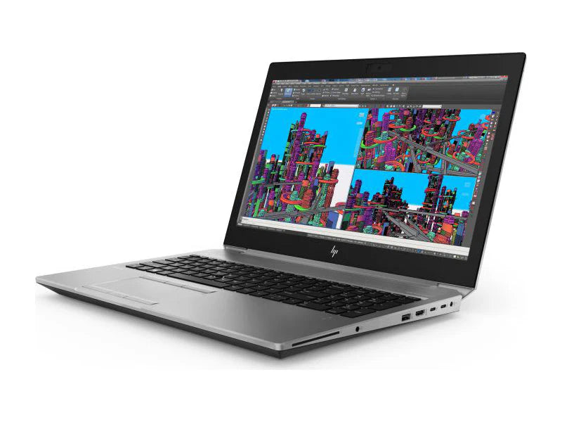 HP ZBook 15 G5 – 15.6” Mobile Workstation, Intel i7-8850H, 16GB RAM, 512GB NVMe SSD, Quadro P2000, Windows 11 – Refurbished Excellent Condition Laptop HP