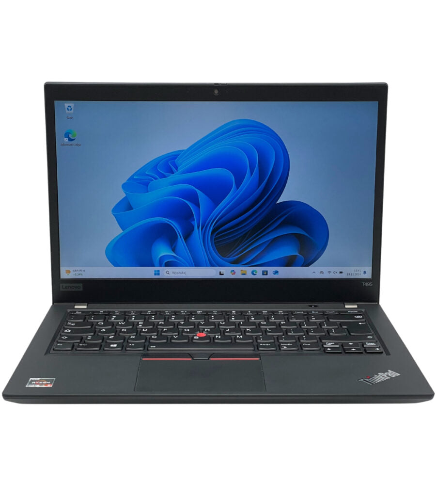 Lenovo ThinkPad T495 – Business Laptop, AMD Ryzen 7 3700U, 8GB RAM, 256GB NVMe SSD, Windows 11 – Refurbished Excellent Condition Laptop Lenovo