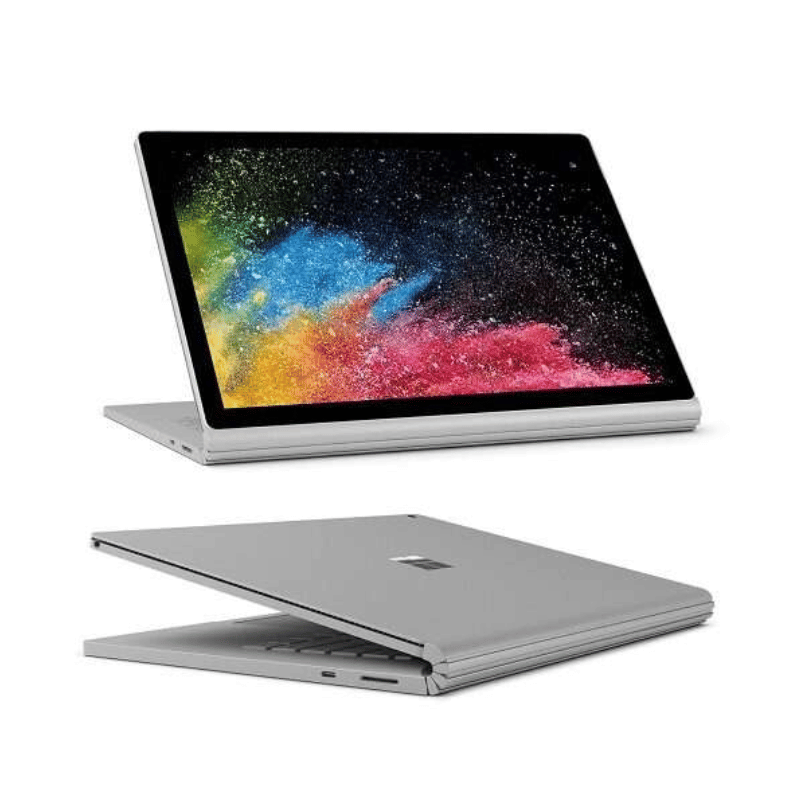 Microsoft Surface Book 2 – 13.5” Professional 2-in-1 Laptop, Intel Core i7-8650U, 8GB RAM, 256GB SSD, Windows 11 – Refurbished Excellent Condition Laptop Microsoft