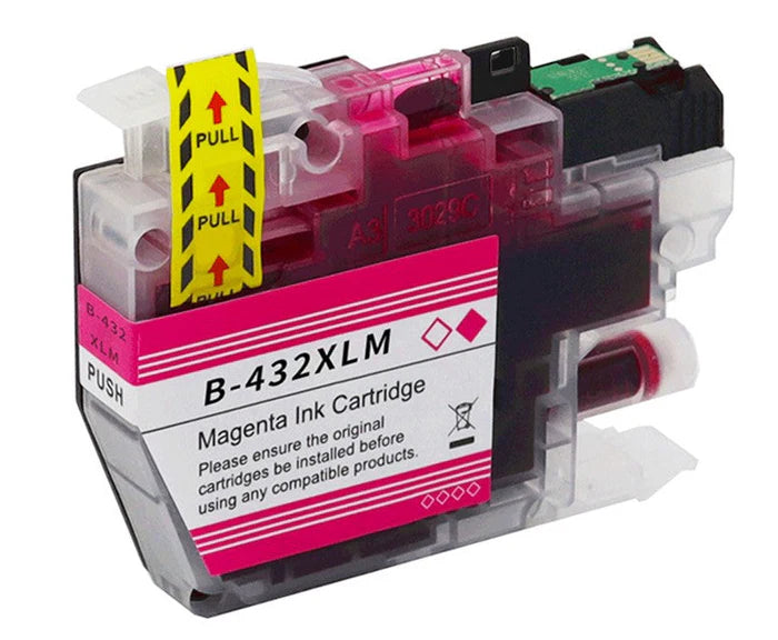 LC432XLM Compatible High-Yield Magenta Ink Cartridge – Brother Printers Ink Brother