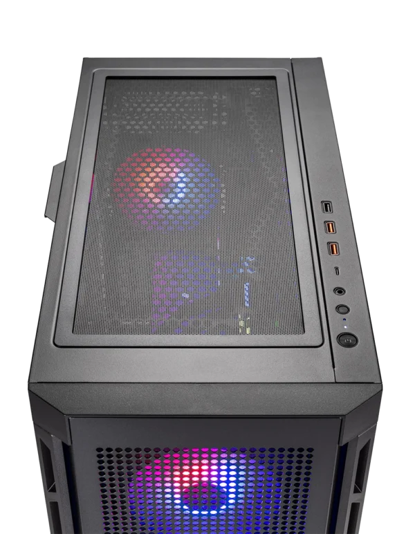 Balder’s Fury Gaming PC – AMD RX 9070, Ryzen 7 9700X, 32GB DDR5, 2TB NVMe SSD, Windows 11 – Custom Built Brand New Gaming PC Regen Computers