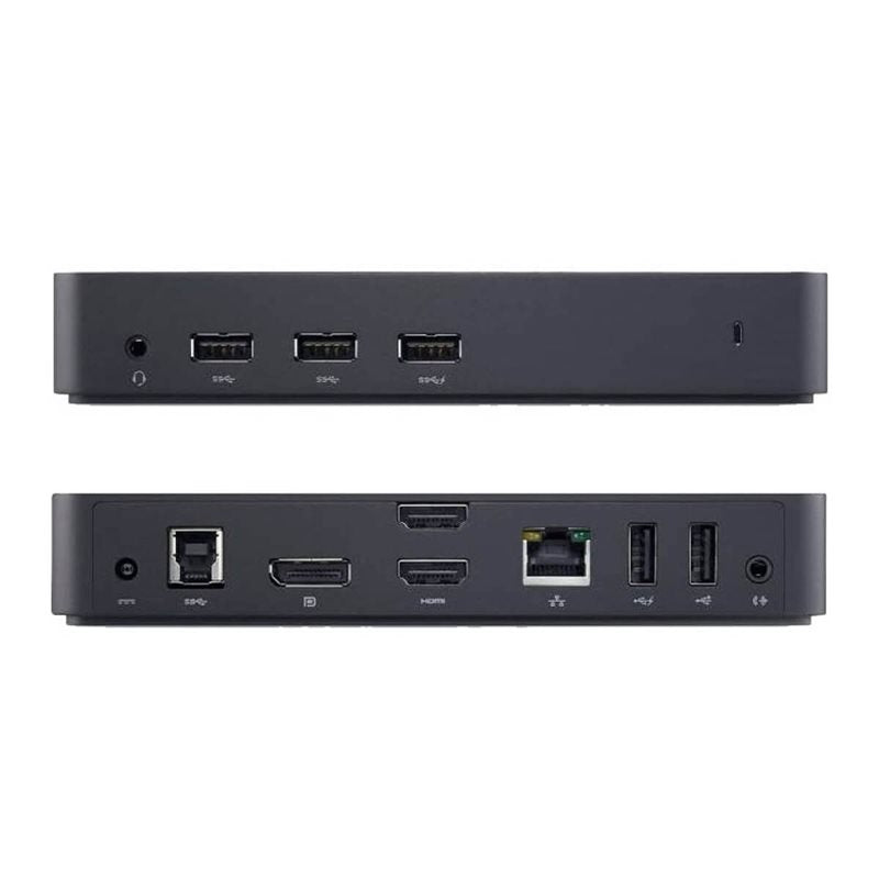Dell D3100 Docking Station – 4K USB 3.0 Dock, Triple Display Support – Refurbished Excellent Condition Peripheral Dell