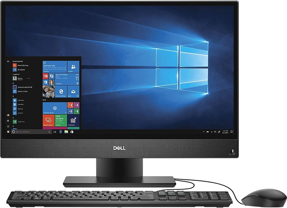 Dell OptiPlex 5260 AIO – 21.5” All‑in‑One Desktop | Intel Core i5‑8400 | 8GB RAM | 256GB NVMe SSD | Windows 11 – Refurbished Good Condition Desktop Dell