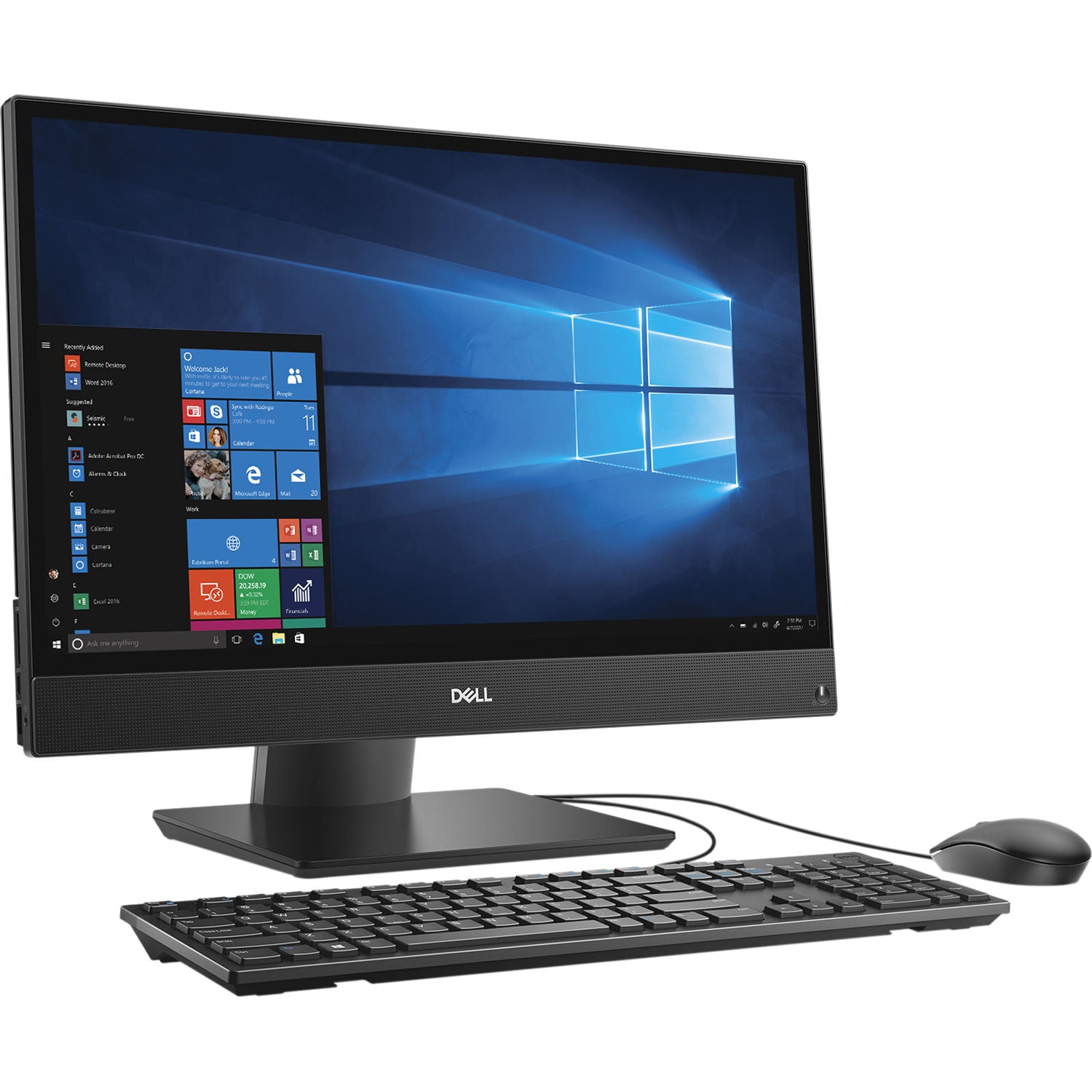 Dell OptiPlex 5260 AIO – 21.5” All‑in‑One Desktop | Intel Core i5‑8400 | 8GB RAM | 256GB NVMe SSD | Windows 11 – Refurbished Good Condition Desktop Dell