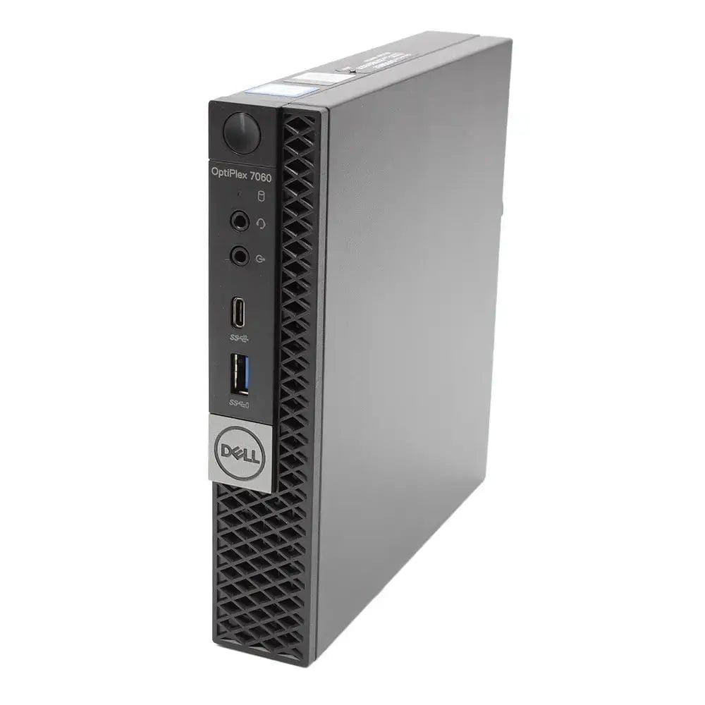 Dell OptiPlex 7060 MFF – Ultra‑Compact Business Desktop PC, Intel Core i7 8700T, 8GB RAM, 256GB SSD, Windows 11 – Refurbished Excellent Condition Desktop Dell