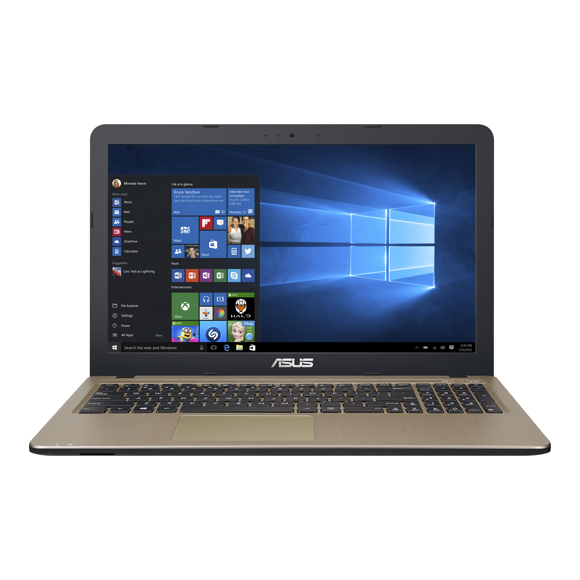 ASUS X540U – Business and Everyday 15.6 Inch Laptop, Intel Core i5‑8250U, 8GB RAM, 256GB SSD, Windows 11 – Refurbished Excellent Condition
