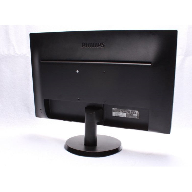 Philips 243V5Q – 24” Full HD LED Monitor, 1920x1080, VGA, HDMI, DisplayPort – Refurbished Good Condition Monitor Philips