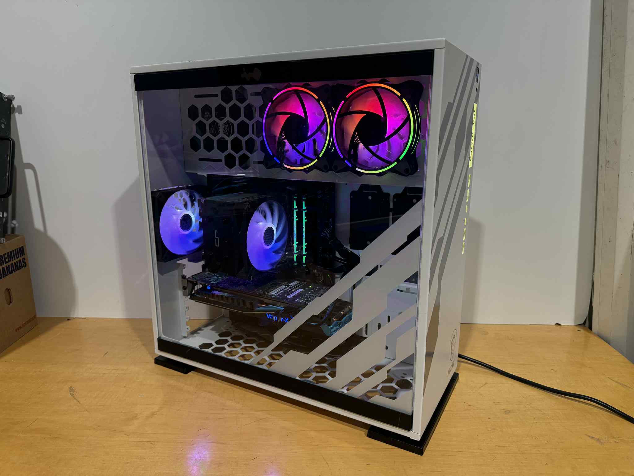 Custom Built Gaming PC – Intel Core i9-10900, 16GB RAM, 256GB SSD + 2TB HDD, Radeon RX 9060 XT, Windows 11 – Refurbished Excellent Condition Refurbished Gaming PC Regen Computers