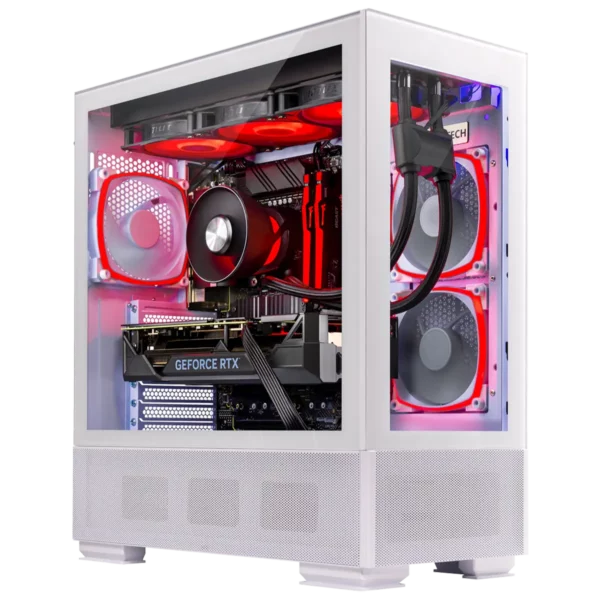 Freya’s Serenity Gaming PC – AMD RX 9070 XT, Ryzen 9 9800X3D, 64GB DDR5, 4TB NVMe SSD, Windows 11 – Custom Built Brand New Gaming PC Regen Computers