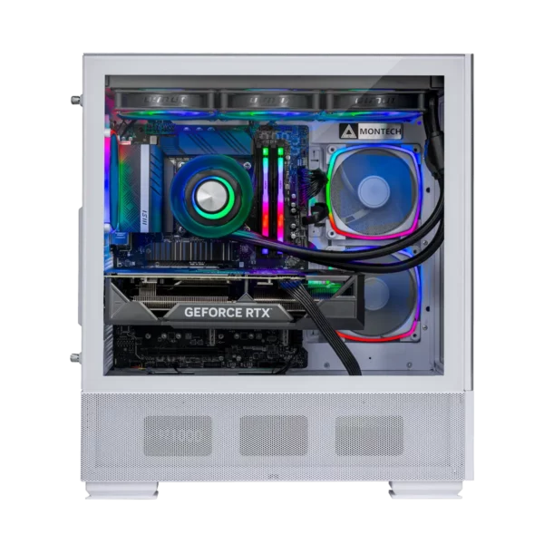 Freya’s Serenity Gaming PC – AMD RX 9070 XT, Ryzen 9 9800X3D, 64GB DDR5, 4TB NVMe SSD, Windows 11 – Custom Built Brand New Gaming PC Regen Computers