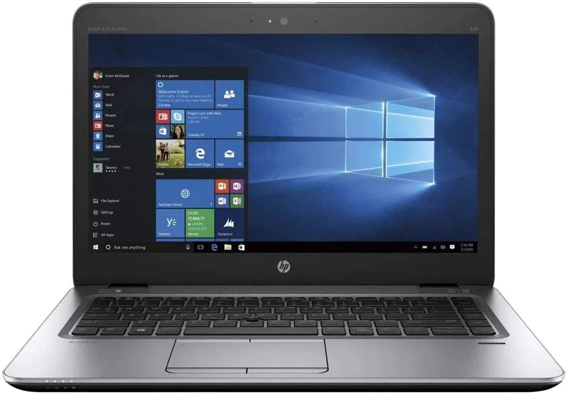 HP EliteBook 850 G3 – 15.6” Professional Laptop, Intel i5-6300U, 8GB RAM, 256GB SSD, Windows 11 – Refurbished Excellent Condition Laptop HP