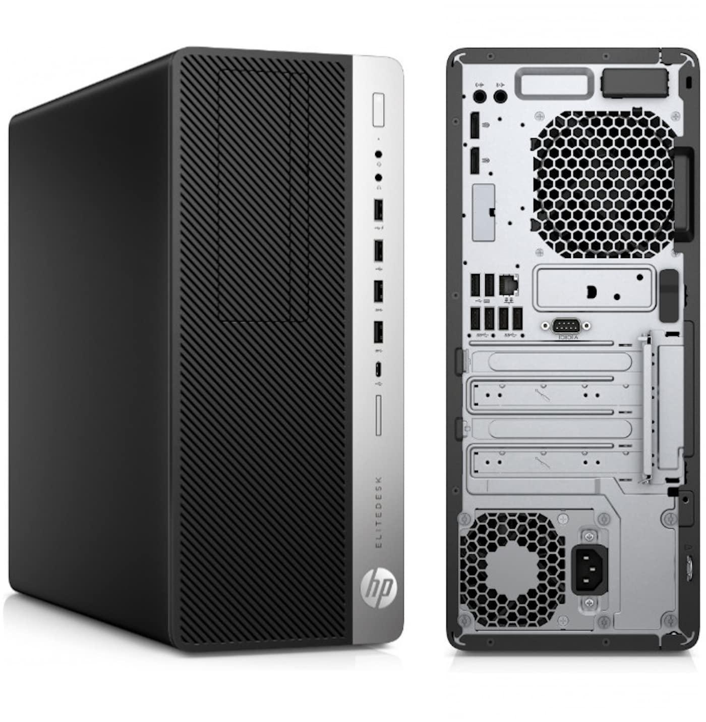 HP EliteDesk 800 G4 Tower, i7-8700, 16GB, 512GB NVMe SSD, Windows 11 - Refurbished A Grade Desktop HP