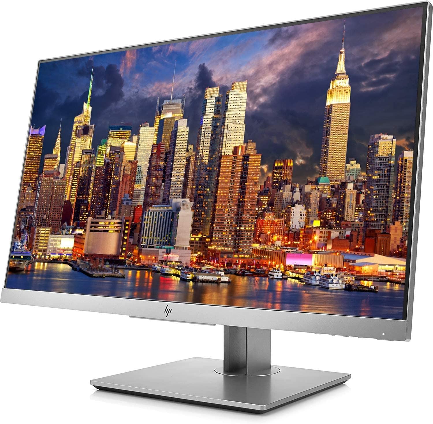 HP EliteDisplay E243 Monitor – 1920x1200 IPS Display, Ultra-Slim Design – Refurbished Good Condition Monitor HP