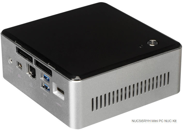 Intel NUC NUC5i5RYH – Compact Mini PC, Intel i5-5250U, 8GB RAM, 256GB SSD, Windows 11 – Refurbished Excellent Condition Desktop Intel