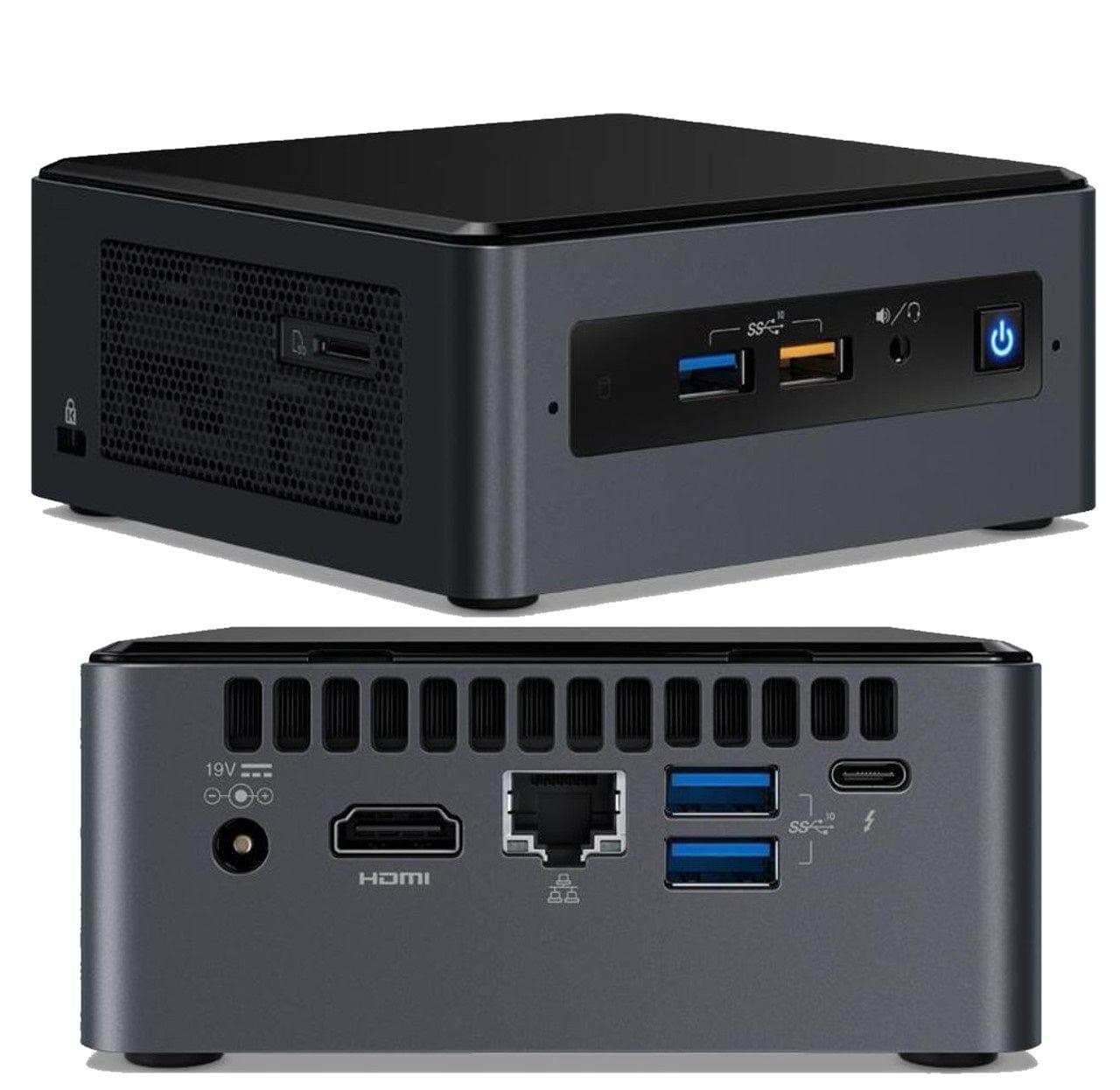 Intel NUC NUC7i5BNH - Compact Mini PC, Intel Core i5-7260U, 8GB RAM, 256GB SSD, Windows 11 – Refurbished Excellent Condition Desktop Intel