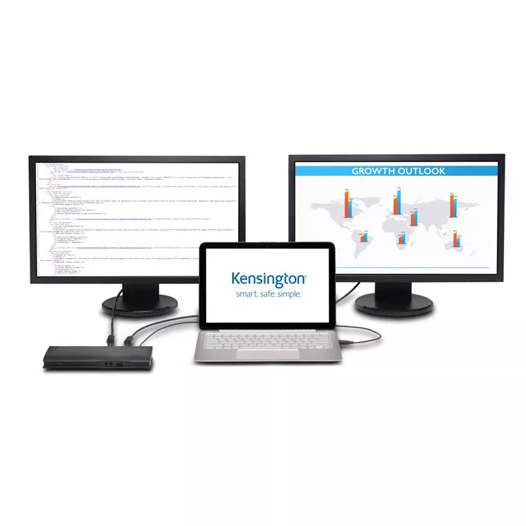 Kensington SD4600P USB-C Docking Station – Single 4K / Dual 1080p Display Support – Refurbished Excellent Condition Peripherals kensington