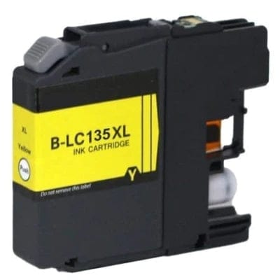 LC135XLY Compatible High-Yield Yellow Ink Cartridge – Brother Printers Ink Brother