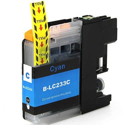 LC233C Compatible Cyan Ink Cartridge – Brother Printers Ink brother
