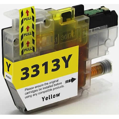 LC3313Y Compatible Yellow Ink Cartridge – Brother Printers Ink Brother