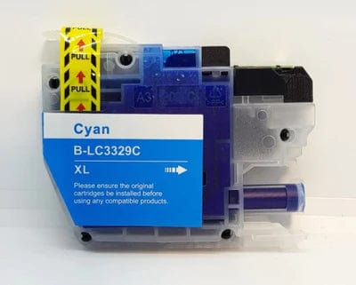 LC3329XLC Compatible High-Yield Cyan Ink Cartridge – Brother Printers Ink Brother