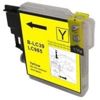 LC39Y Compatible Yellow Ink Cartridge – Brother Printers Ink Brother