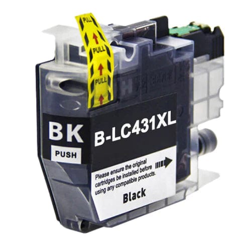 LC431XLBK Compatible High-Yield Black Ink Cartridge – Brother Printers Ink Brother