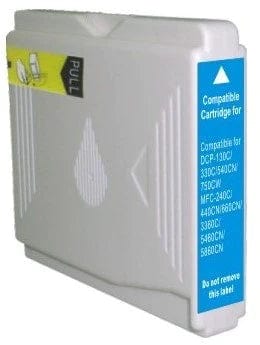 LC57C / LC37C Compatible Cyan Ink Cartridge – Brother Printers Ink Brother