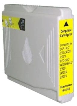 LC57Y / LC37Y Compatible Yellow Cartridge for Brother Brother