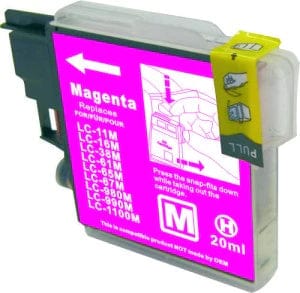 LC67M / LC38M Compatible Magenta Ink Cartridge – Brother Printers Ink Brother