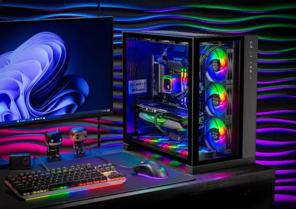 Loki's Trickster Gaming PC - RTX 5070 + Ryzen 7 9700x + 32GB DDR5 + 2TB NVMe, Windows 11 - Brand New Gaming PC Regen Computers