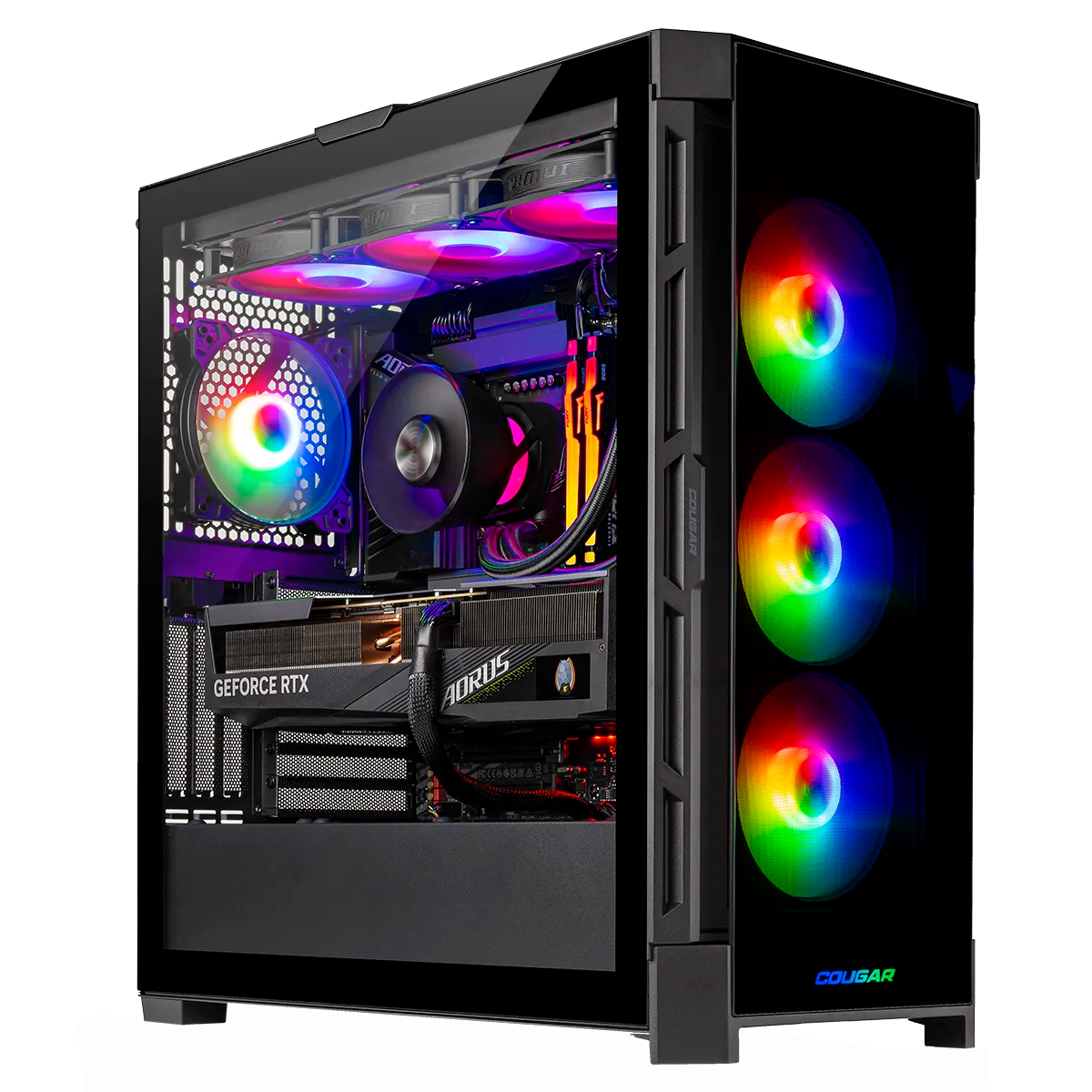 Odin’s Might Gaming PC – NVIDIA RTX 5090, AMD Ryzen 9 9950X3D, 128GB DDR5, 4TB NVMe SSD, Windows 11 – Custom Built Brand New Gaming PC Regen Computers