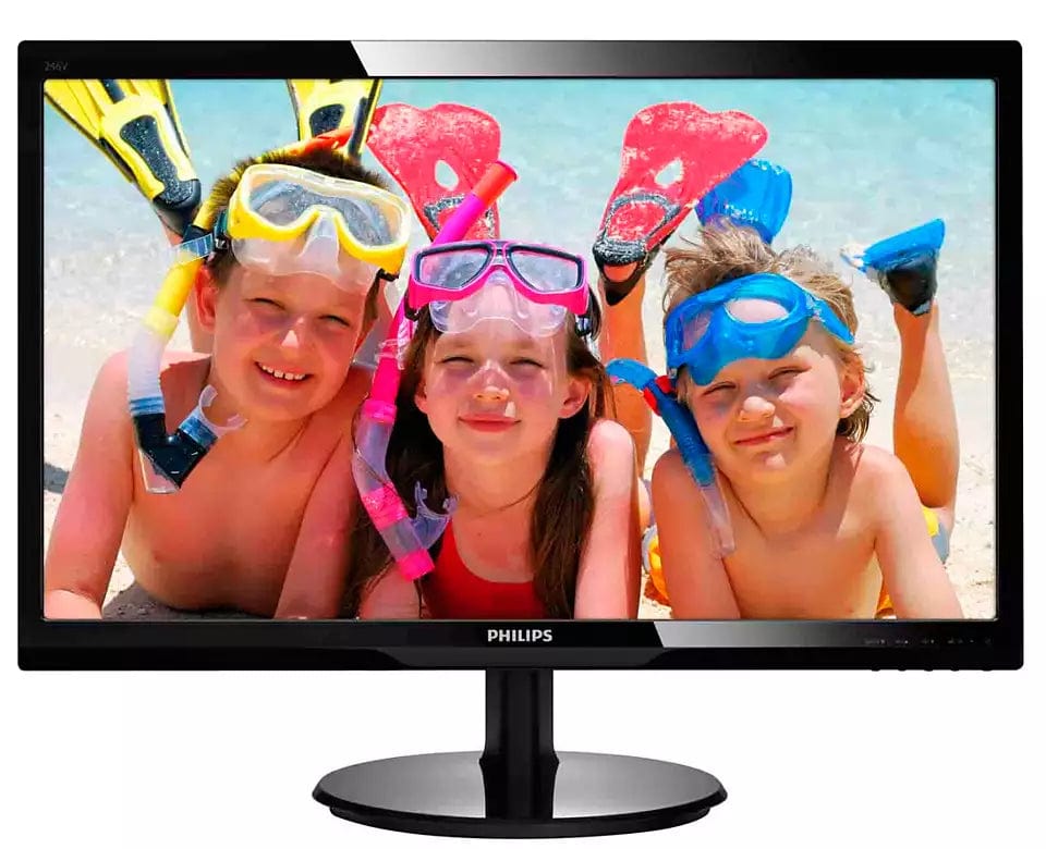 Philips 246V5L – 24” Full HD LED Monitor | 1920×1080 | VGA | HDMI – Refurbished Good Condition Monitor Philips
