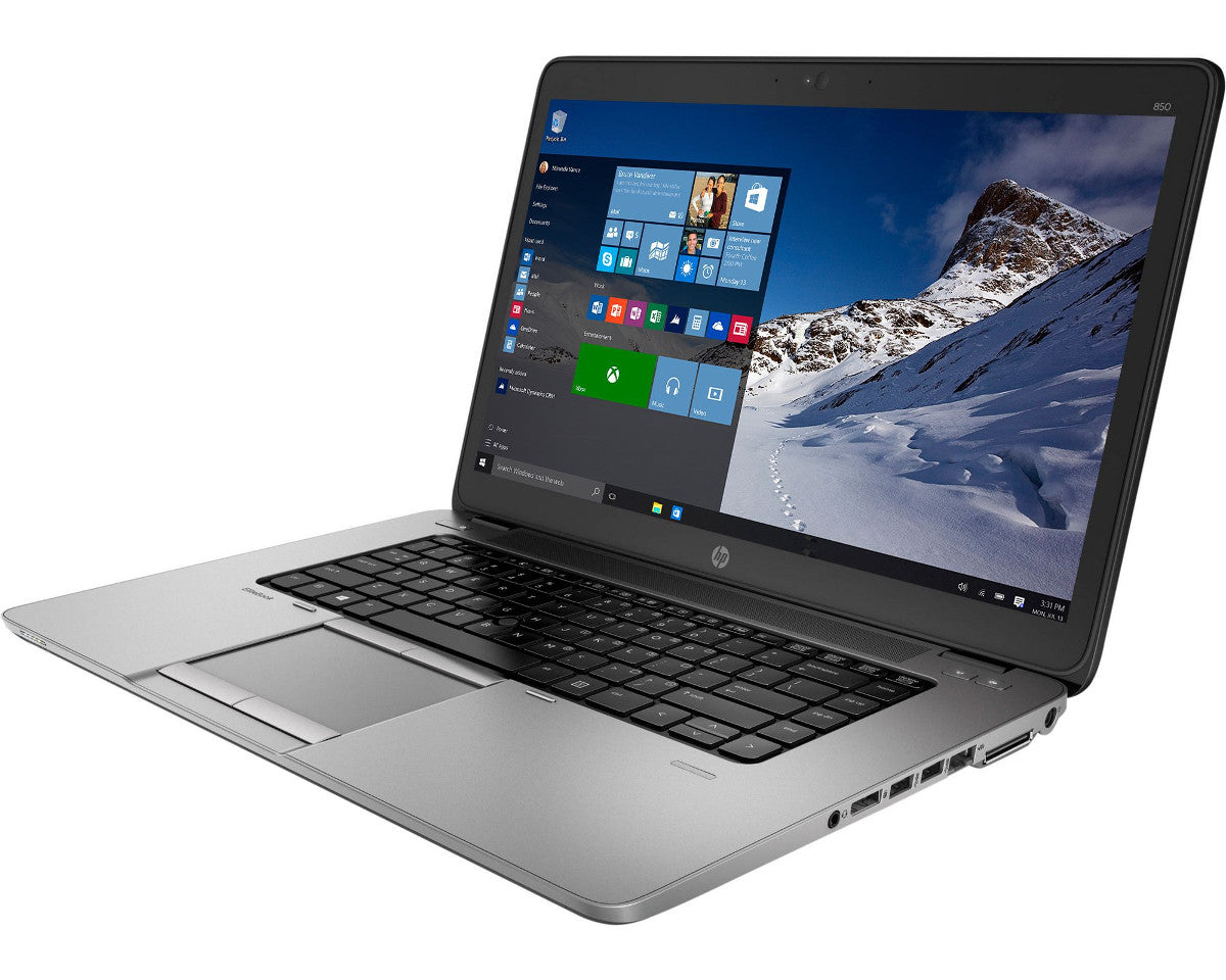 HP EliteBook 850 G2 – Business Laptop, Intel Core i5-5300U, 8GB RAM, 128GB SSD, Windows 10 – Refurbished Excellent Condition Laptop HP
